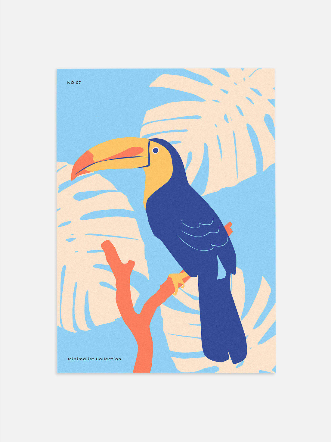 Tropical Parrot Poster