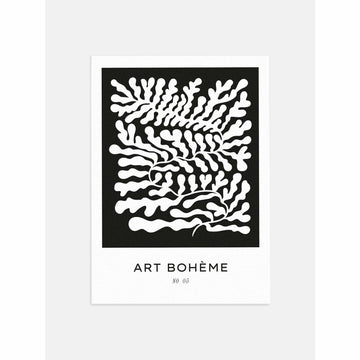 Black and White Abstract Bedroom Wall Art