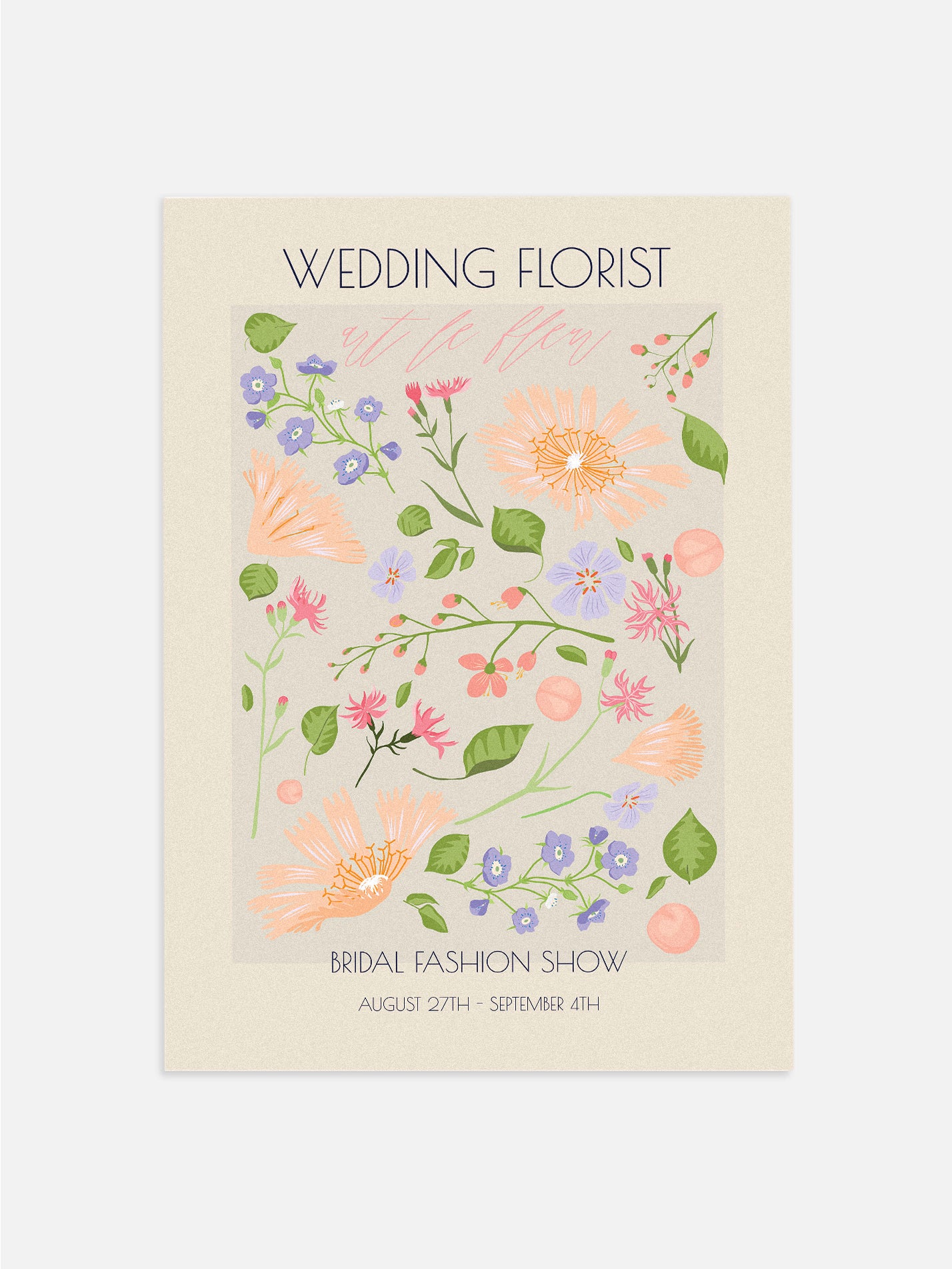 Bridal Fashion No. 5 Poster