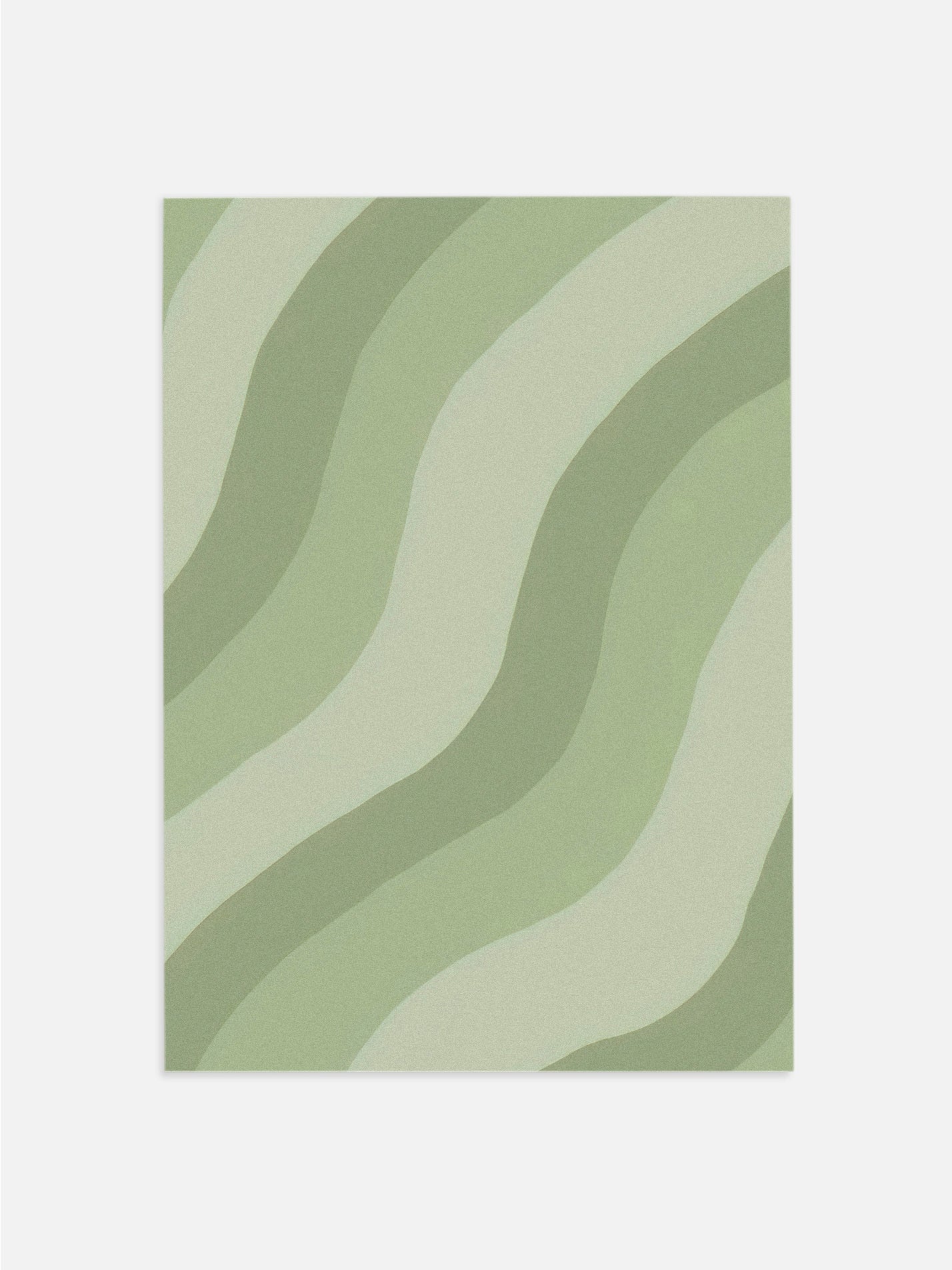 Wavy Green Lines