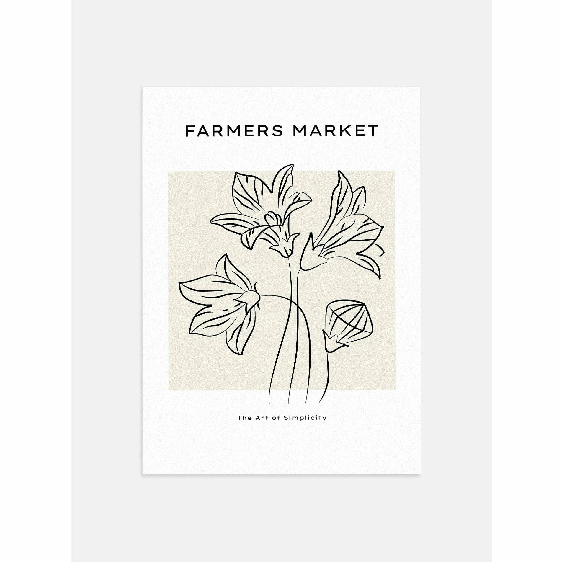 Lily Flower Buds Poster
