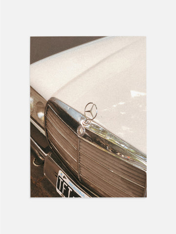Vintage Mercedes Poster