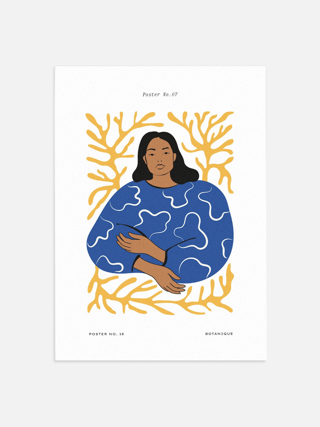 Reef Print of Woman