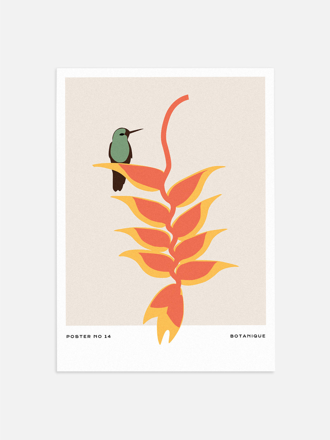 Bird & Tropical Plant