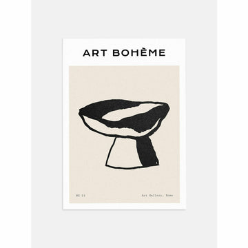 Art Boheme Stool Poster
