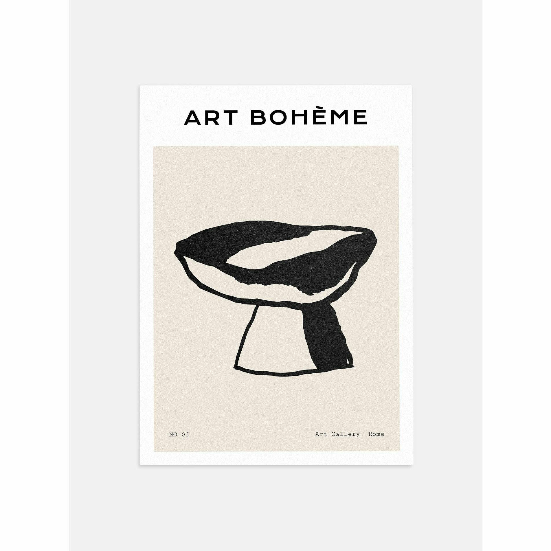 Art Boheme Stool Poster