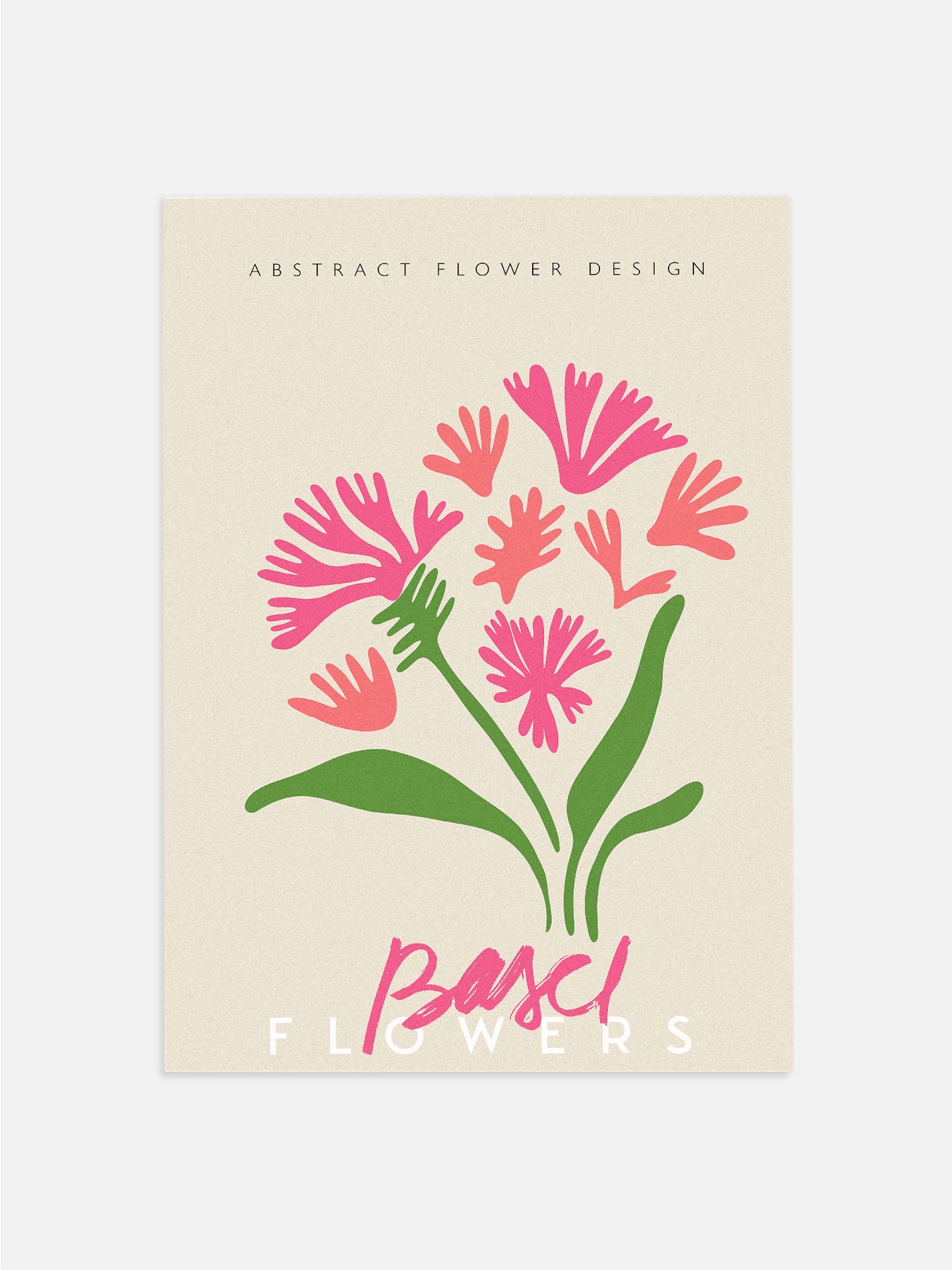 Basel Flowers Poster