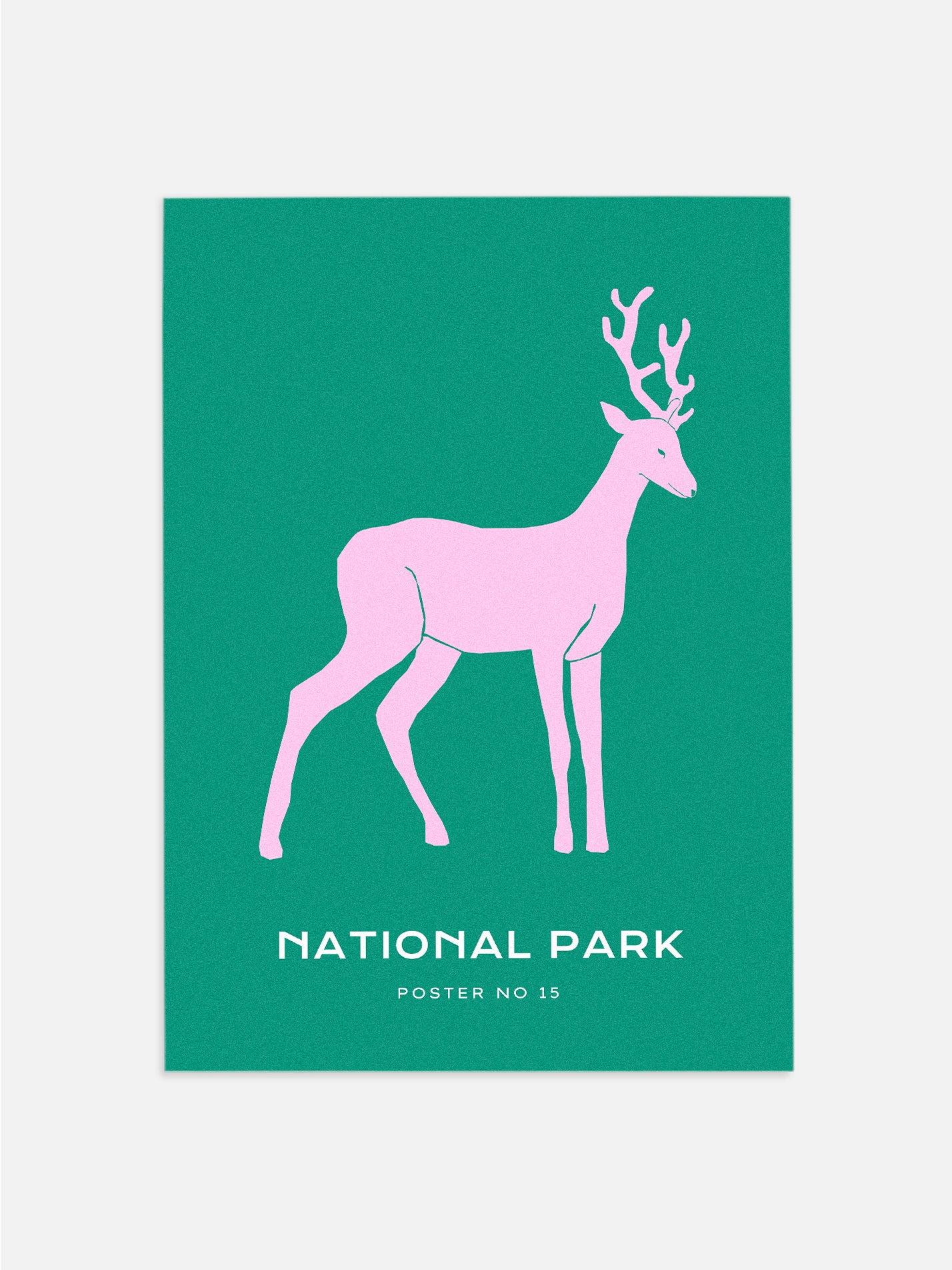 National Park: Deer Poster