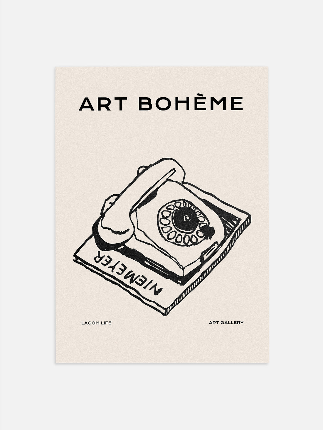 Rotary Phone Poster