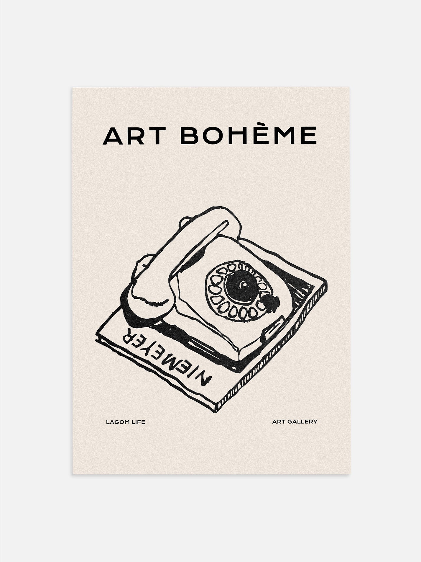 Rotary Phone Poster