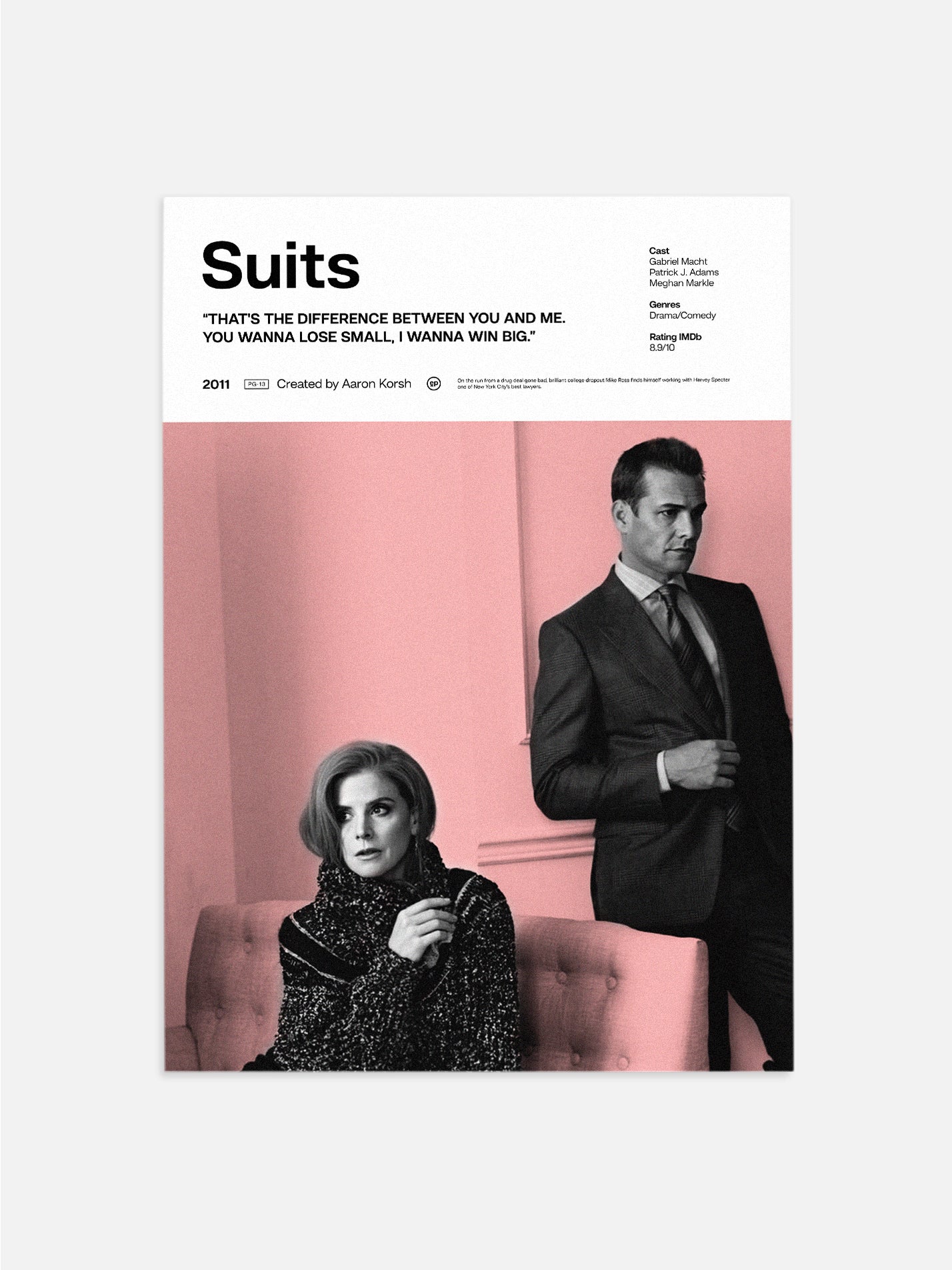 Suits Poster TV Movie Poster Art Film Print Gift su001 - Etsy