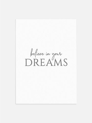 Believe in Your Dreams