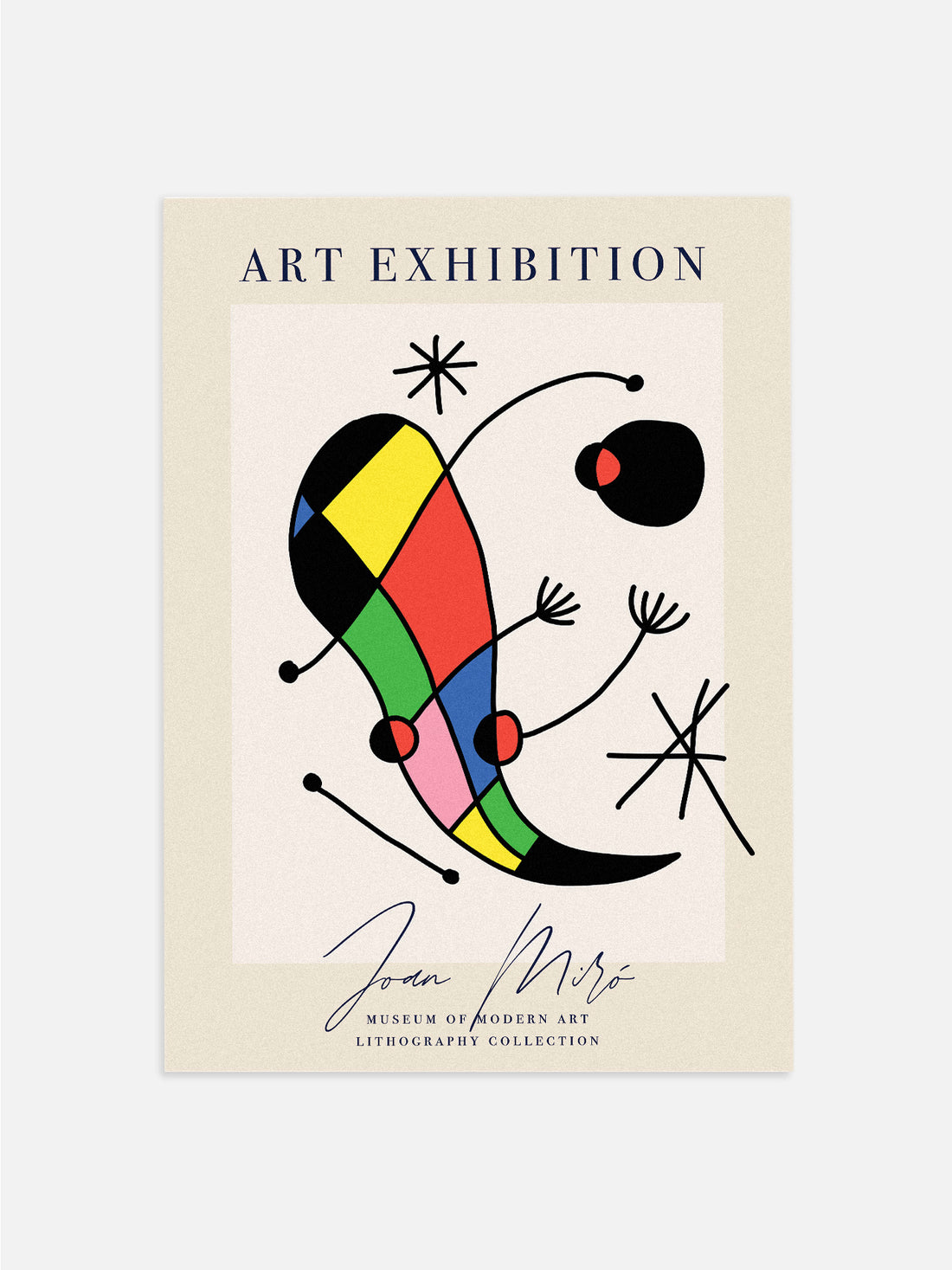 Joan Miró Abstract Modern Art