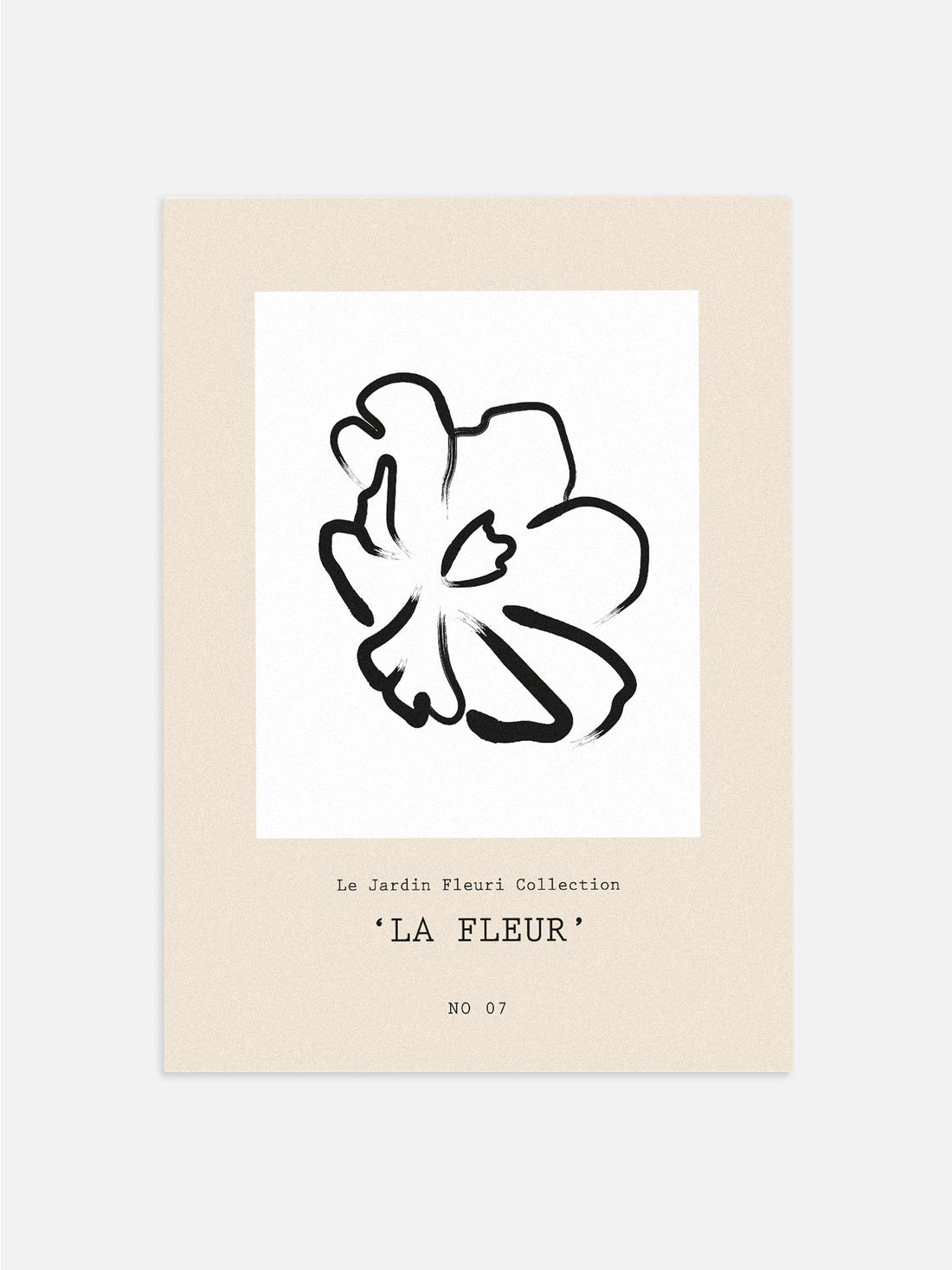La Fleur Brushed Bedroom Wall Art