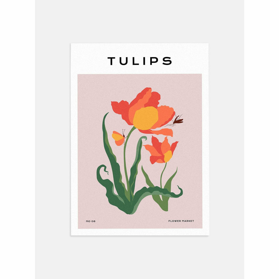 Tulips Room Wall Decor