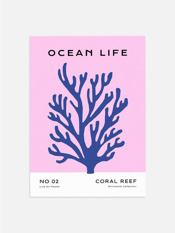 Ocean Life: Blue Coral