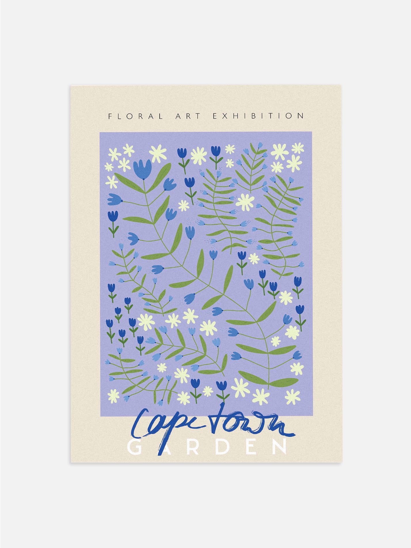 Cape Town Garden Poster