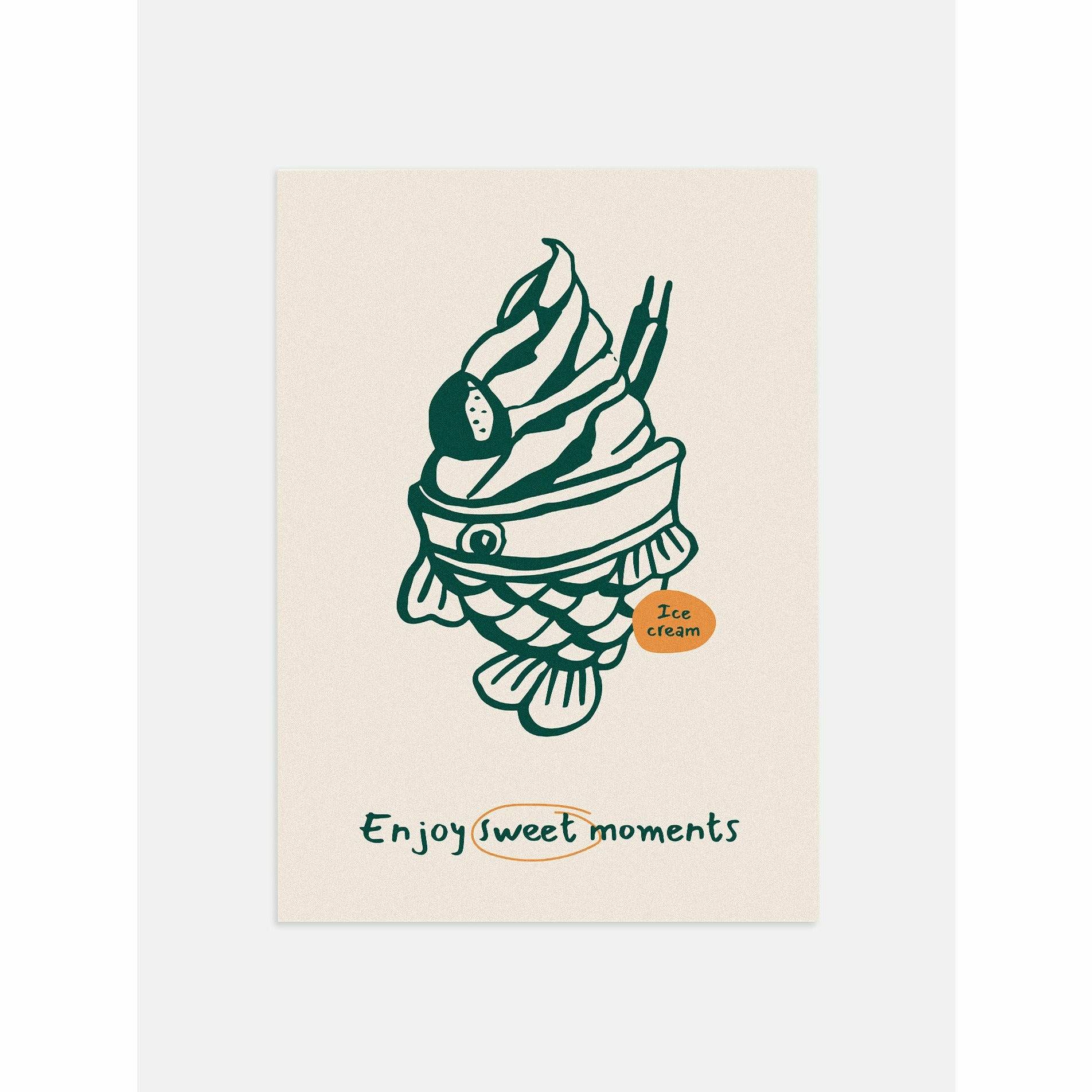 Ice Cream Neutral Wall Art