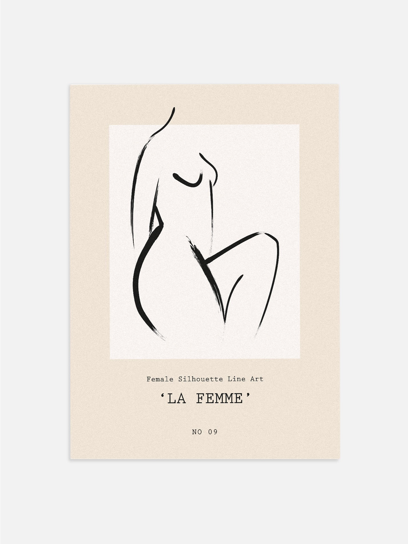 La Femme Bedroom Print