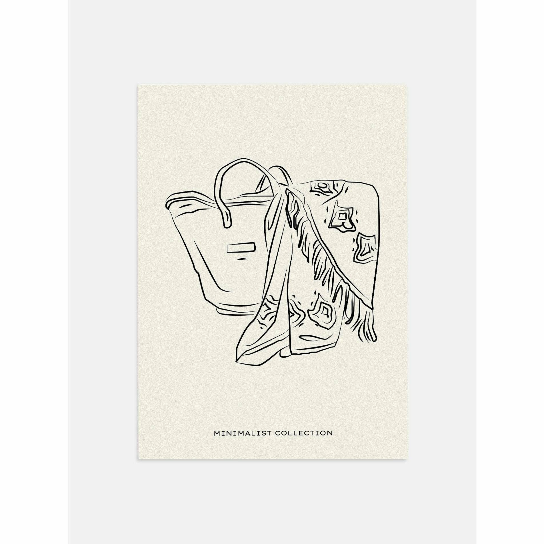 Tote Bag & Scarf Poster