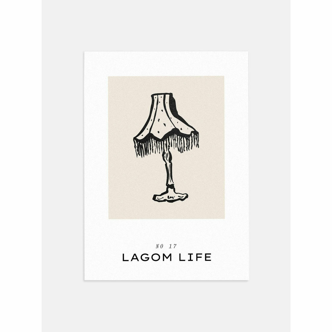 Fringe Lamp Poster