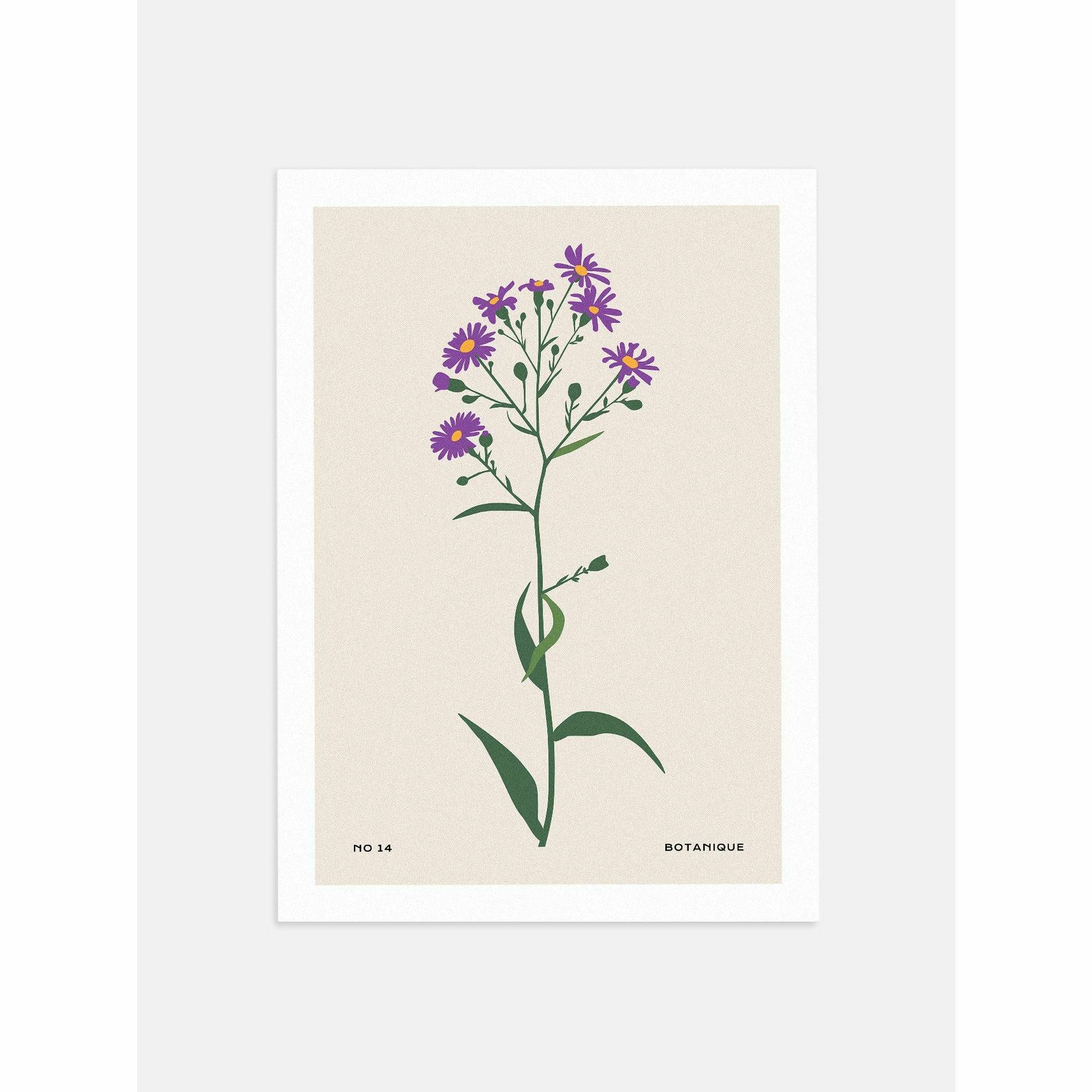 Purple Daisy Room Wall Decor