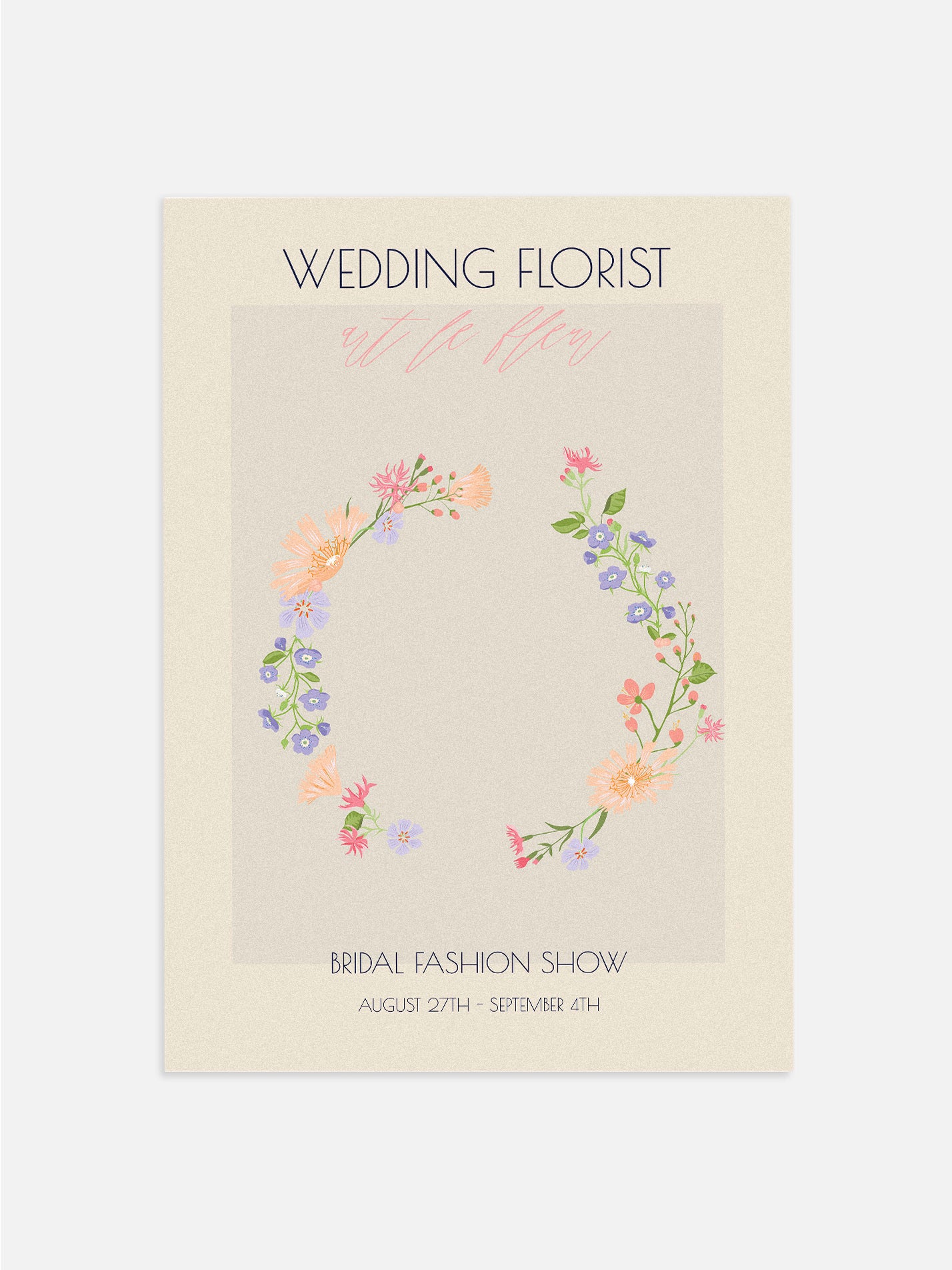 Bridal Fashion No. 4 Poster