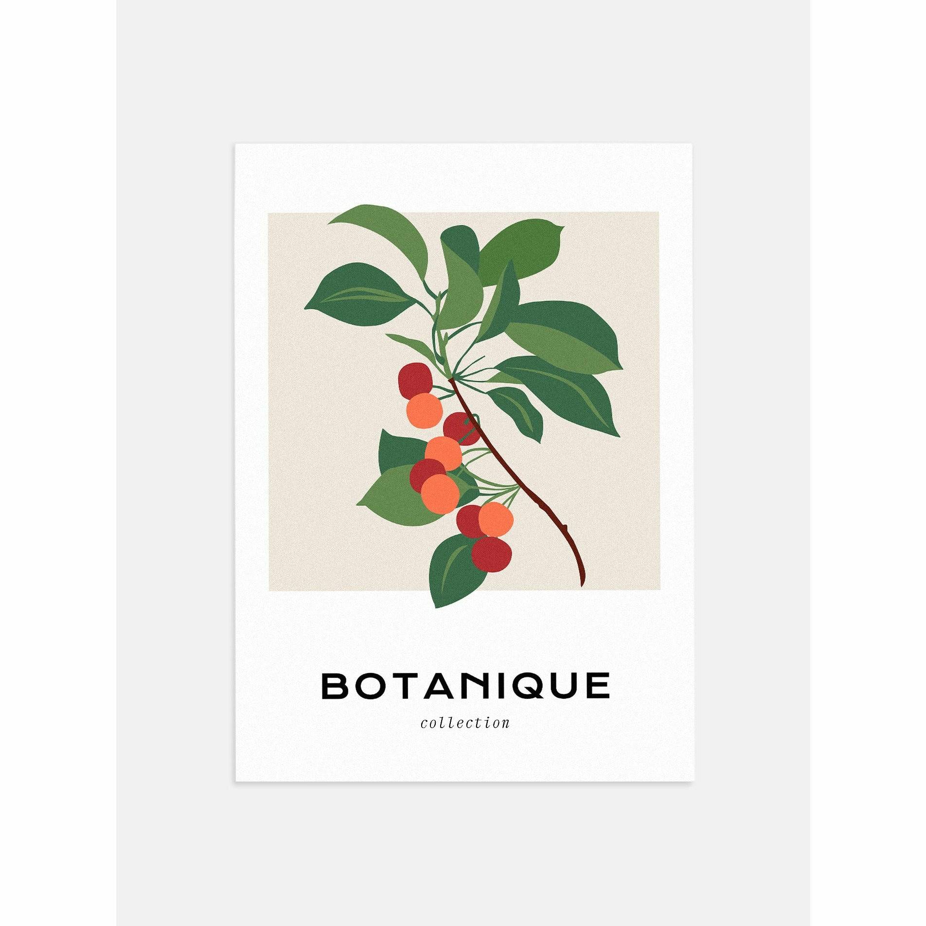 Botanical Cherry Room Wall Art