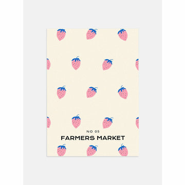 Strawberry Beige Wall Art