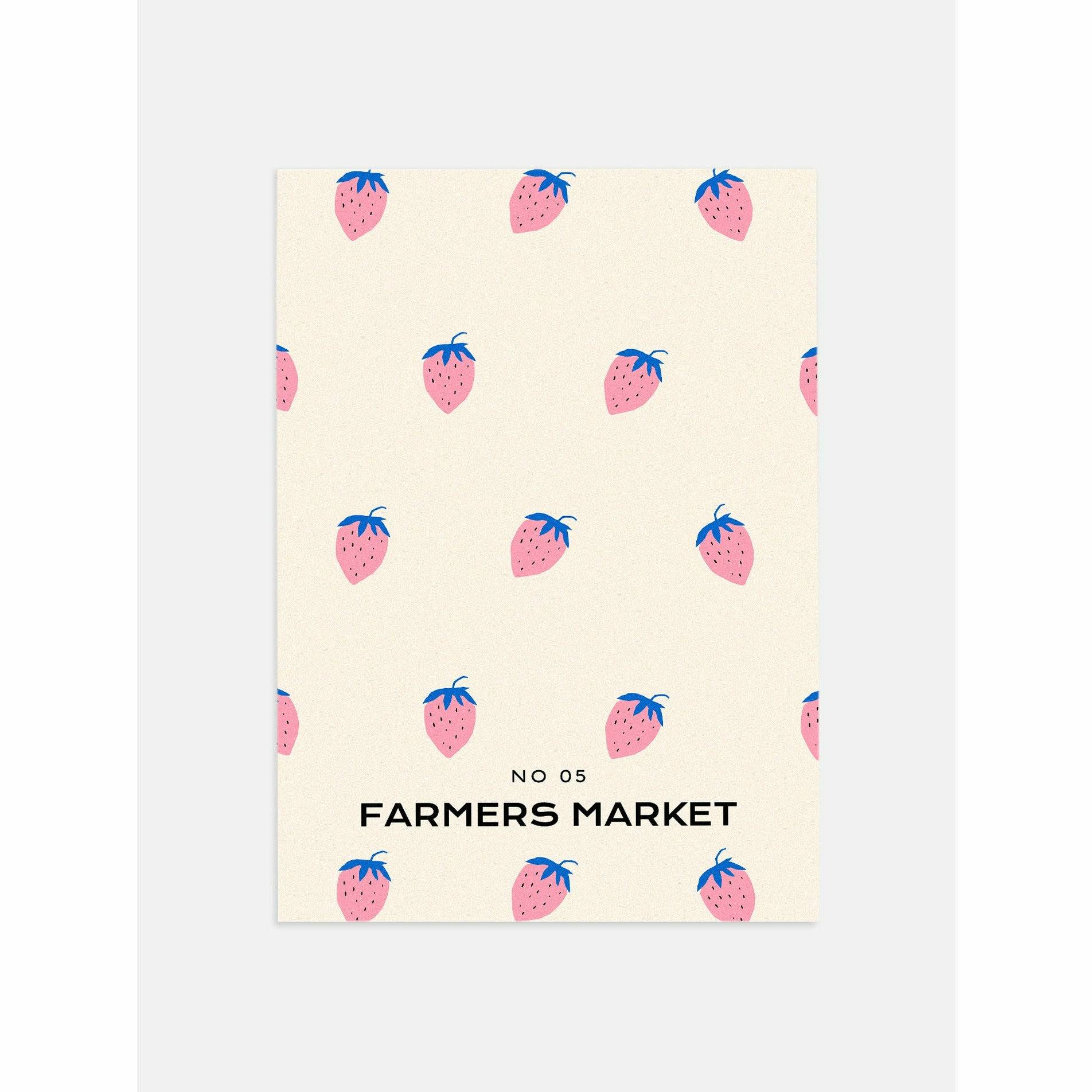Strawberry Beige Wall Art