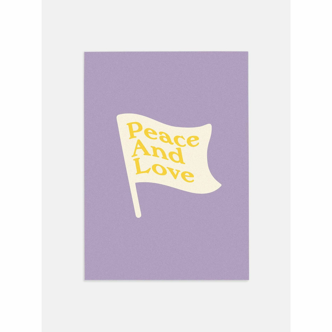 Peace and Love Poster