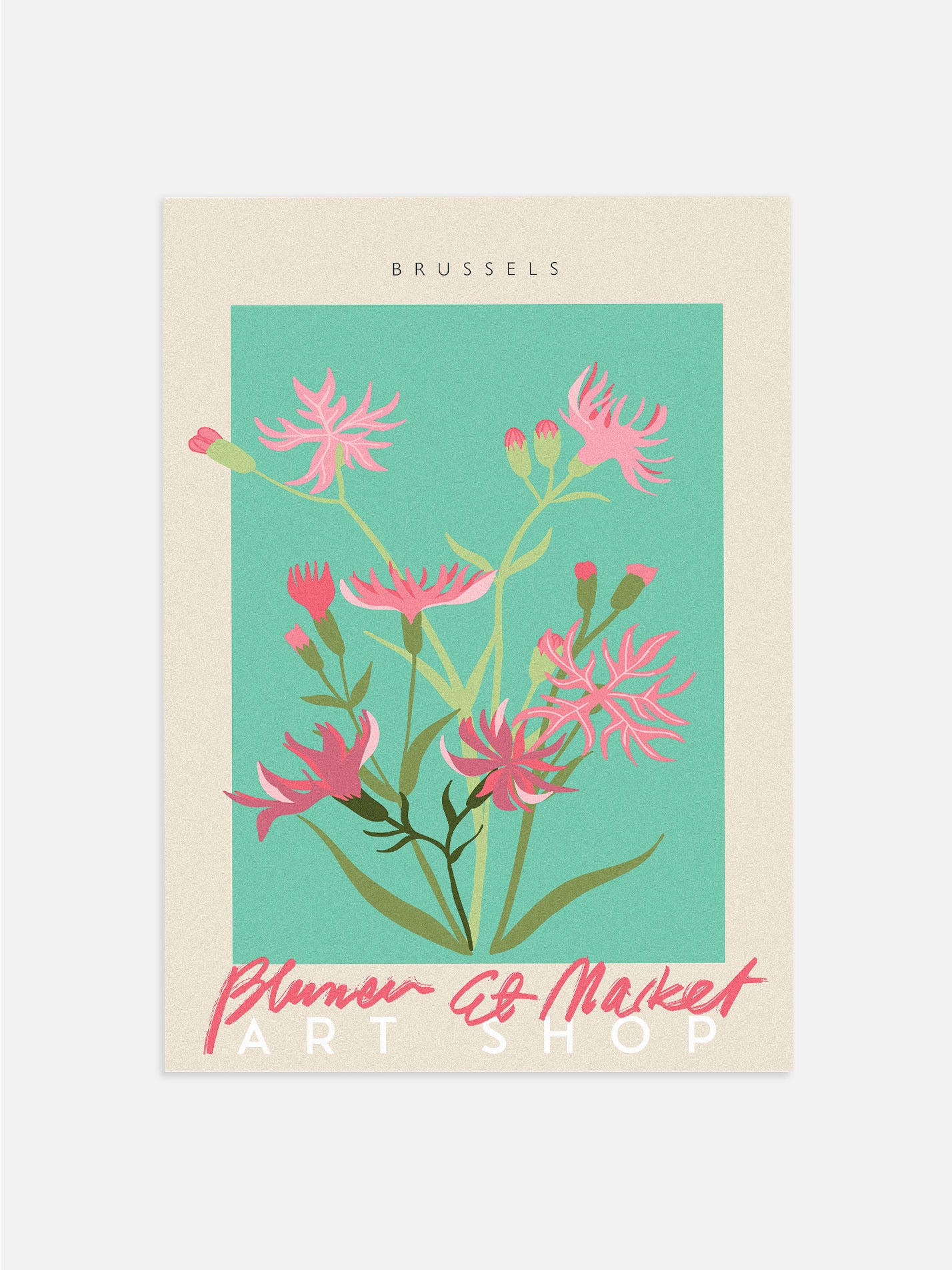 Brussels Flower Market
