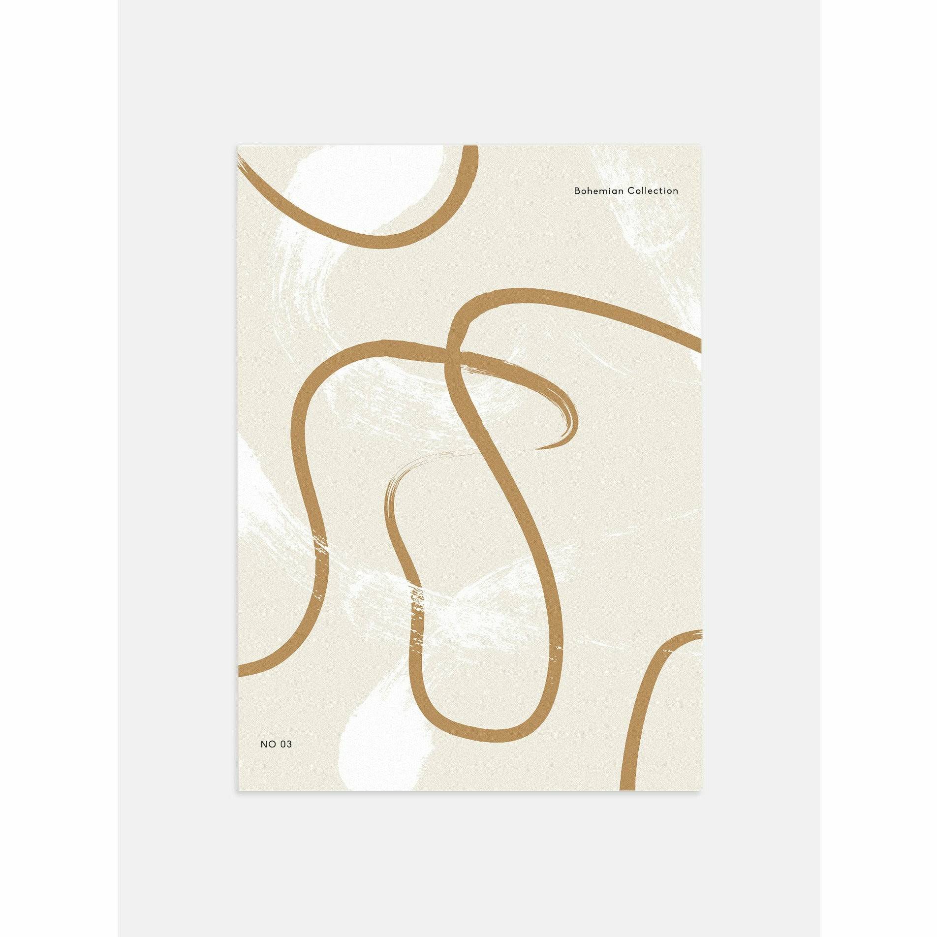 Bohemian Line Art Wall Decor