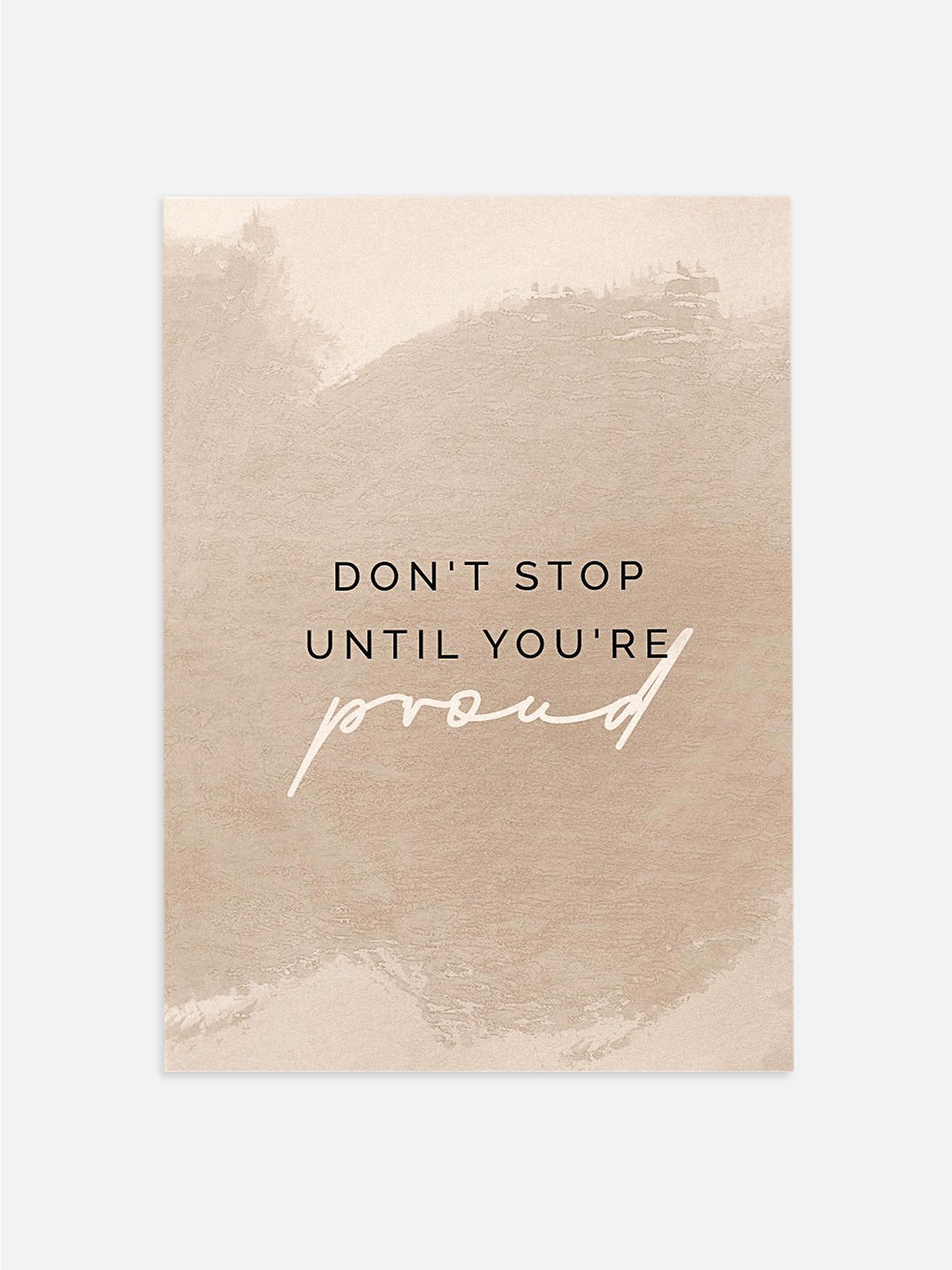 Don’t Stop Poster