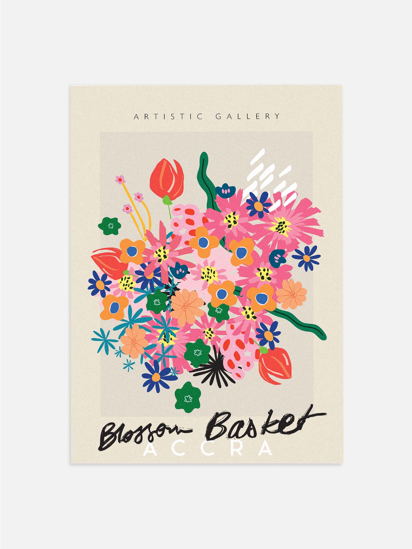 Accra Blossom Basket 
