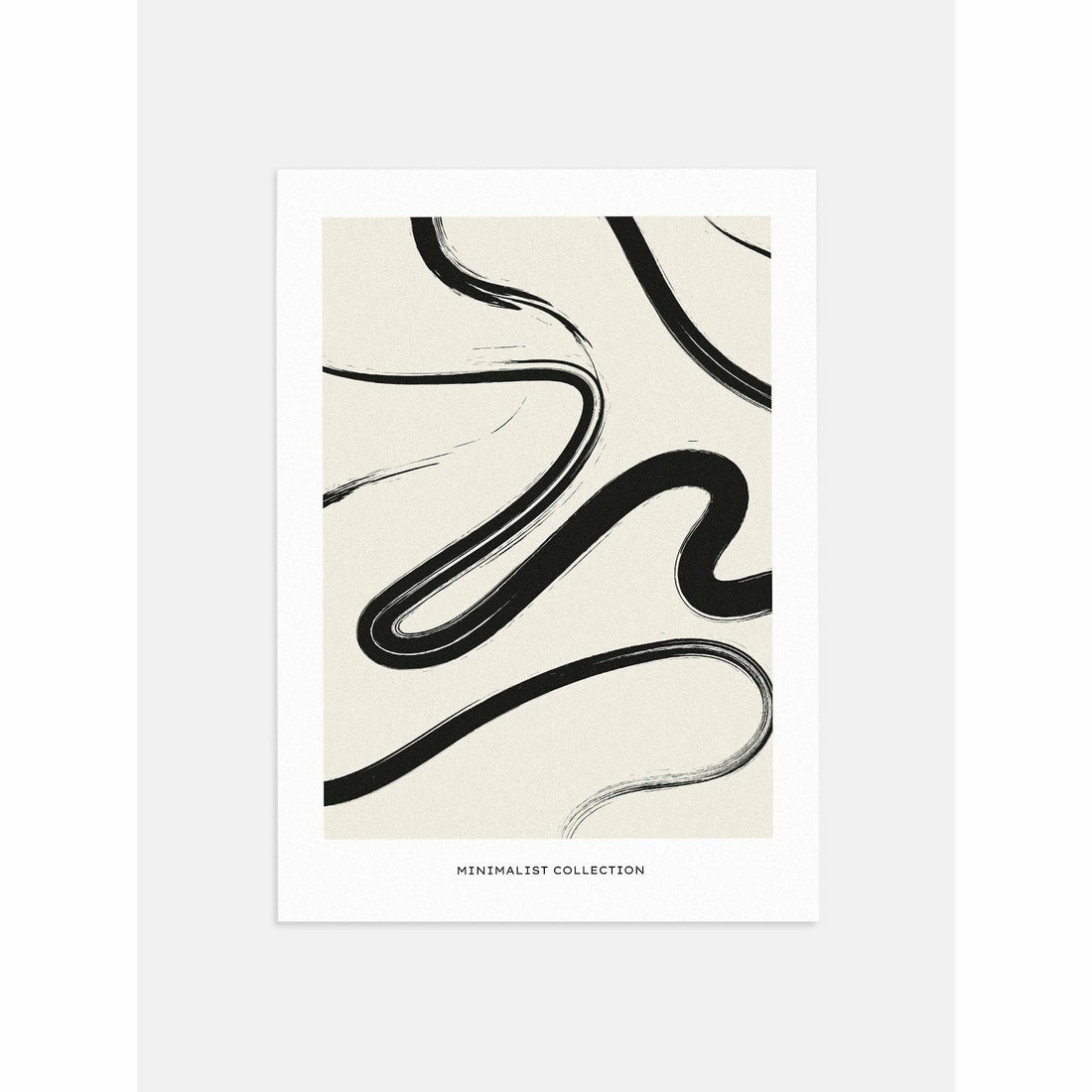Abstract Lines Neutral Wall Art