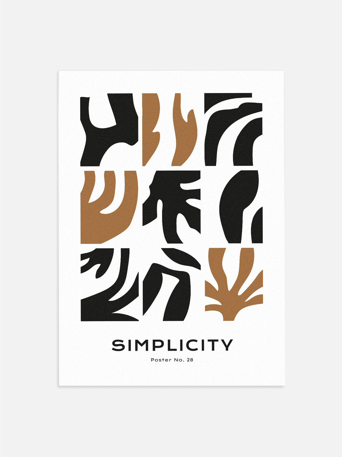 Abstract Shapes in Grid