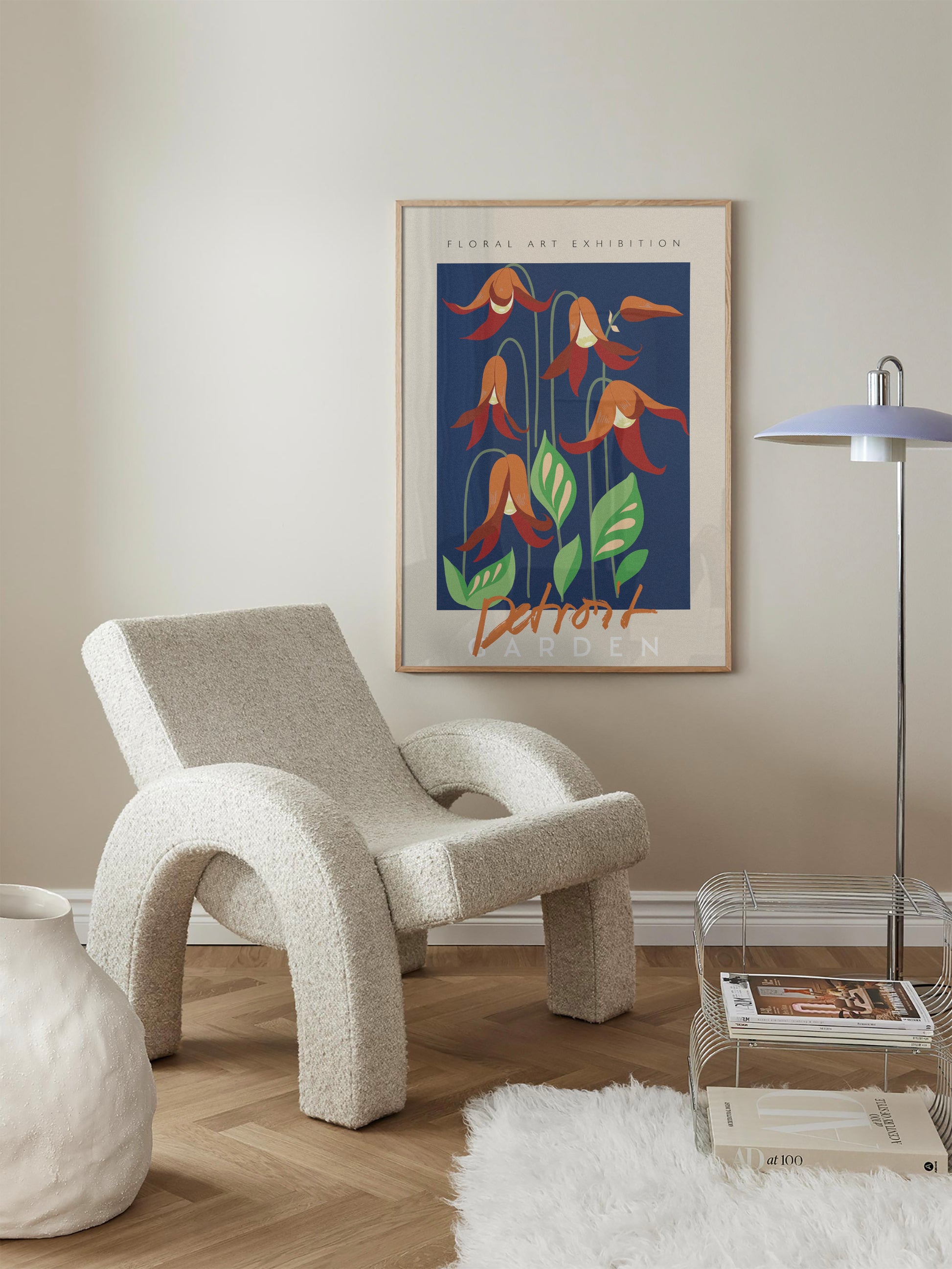 Detroit Garden Poster