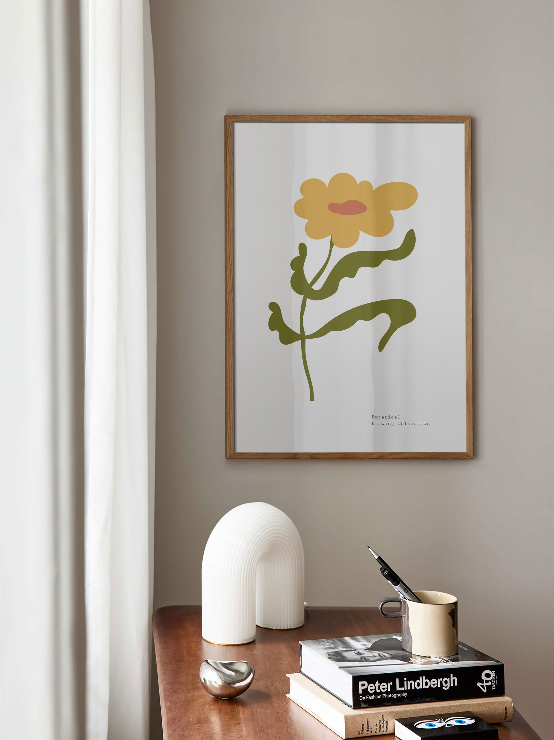 Botanical Yellow Flower