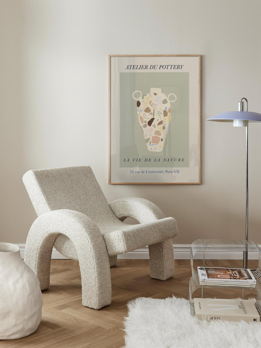 Abstract Pottery Wall Art
