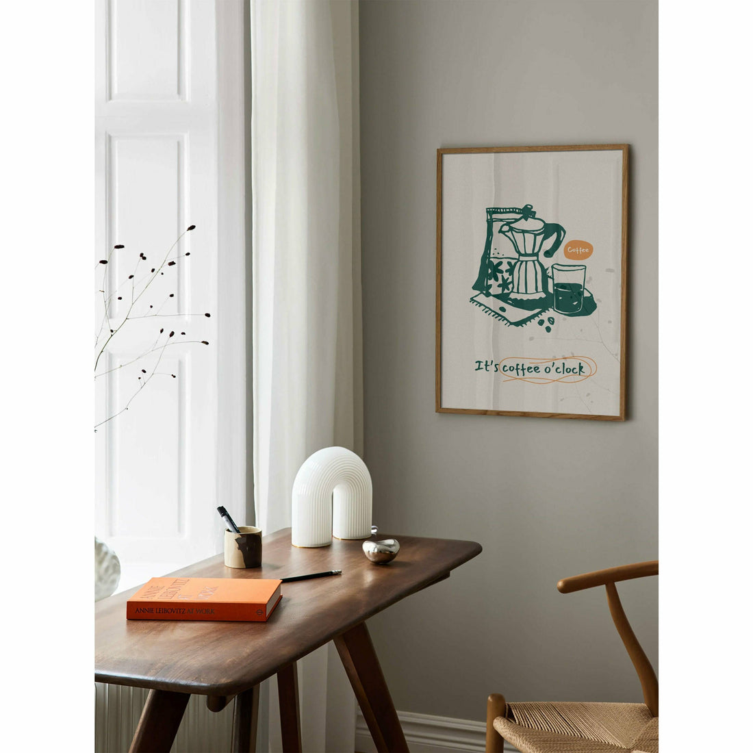 Stovetop It's Coffee O’clock Poster