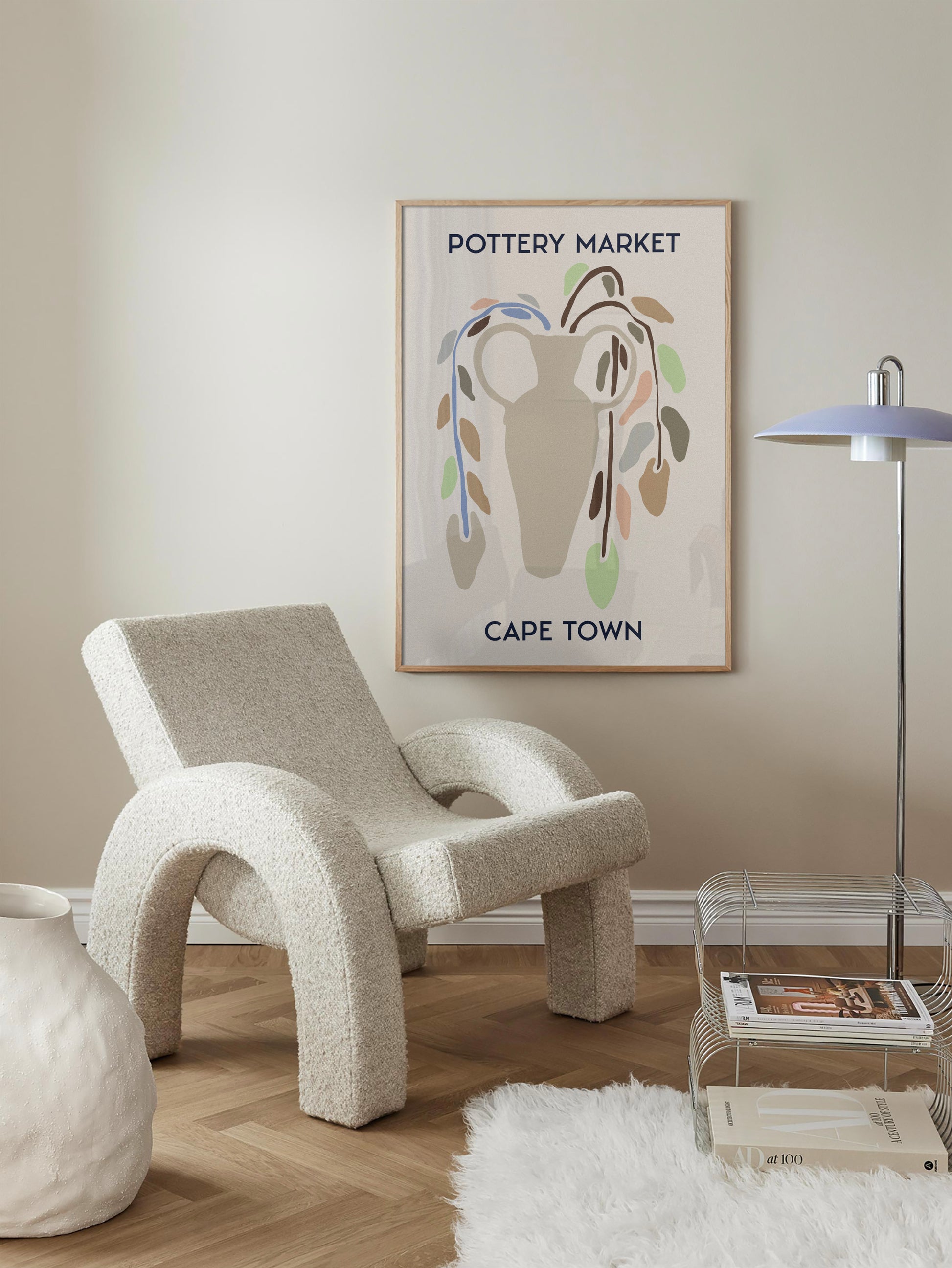 Cape Town Pottery Market Poster