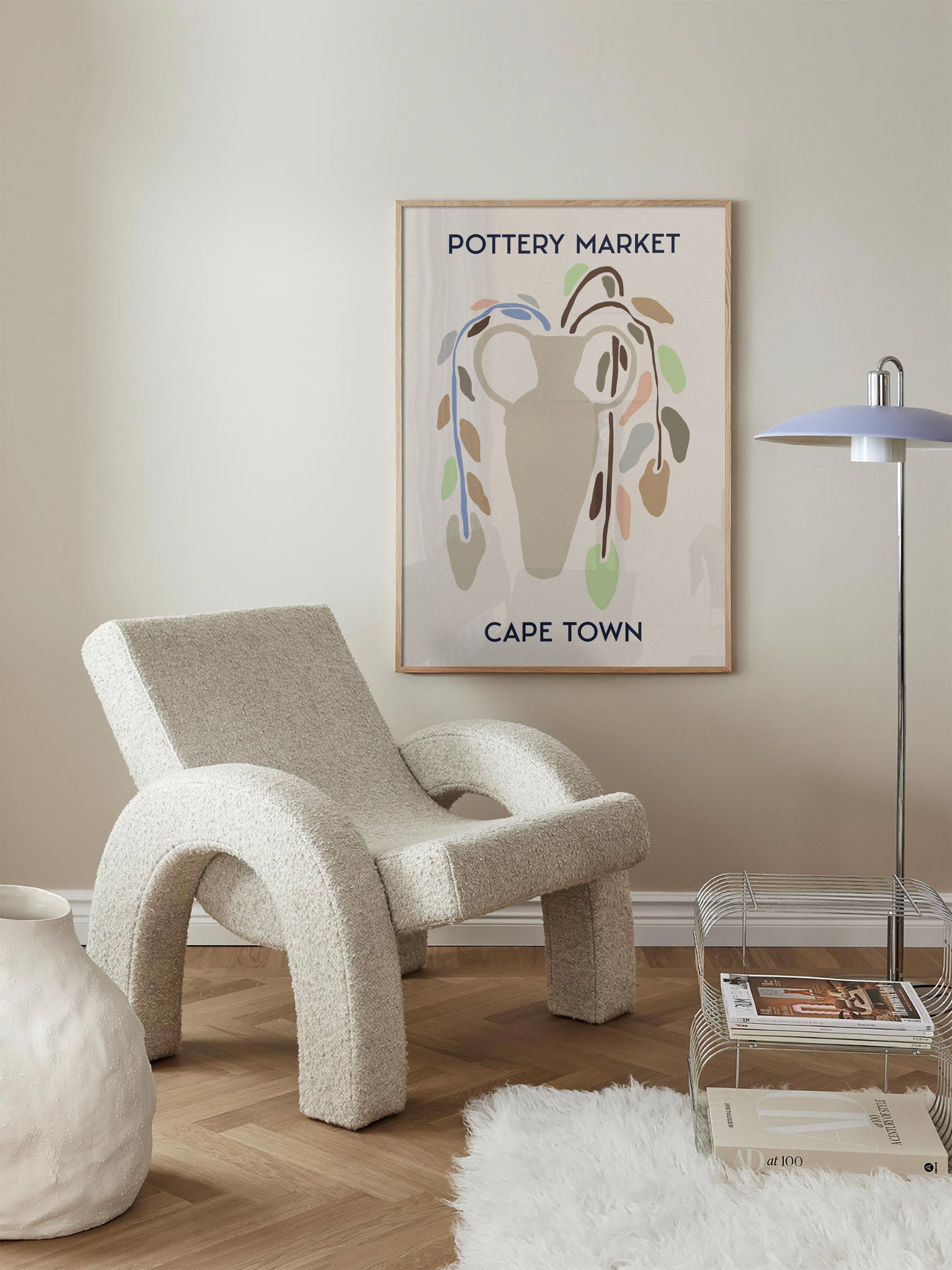 Cape Town Pottery Market Poster