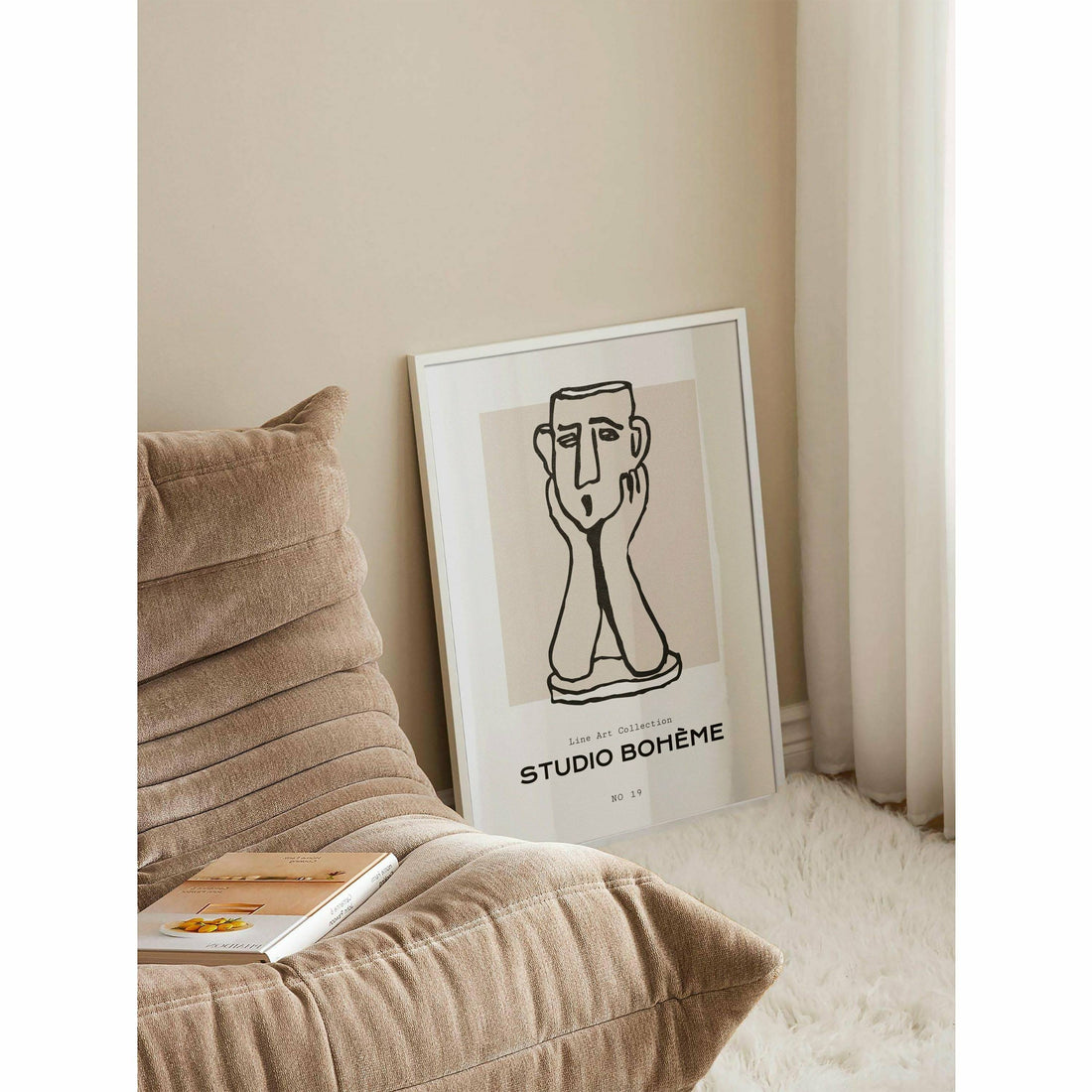 Abstract Face Figure