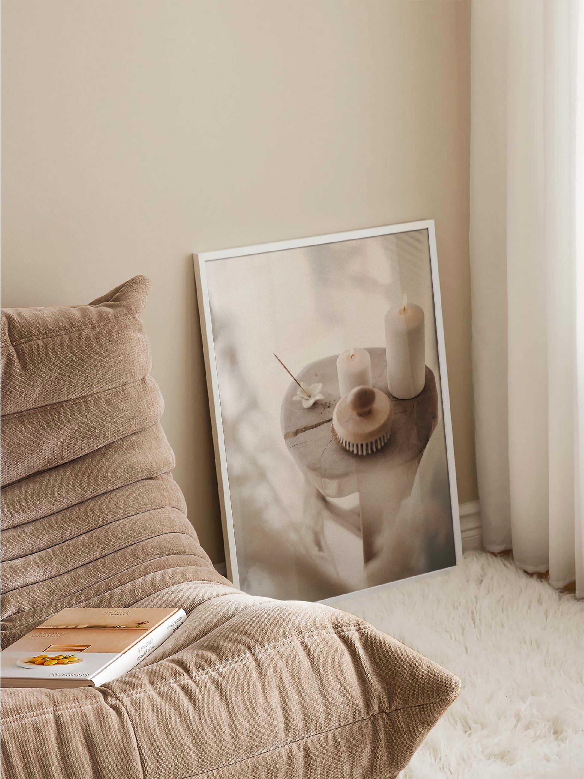 Calming Candles Poster