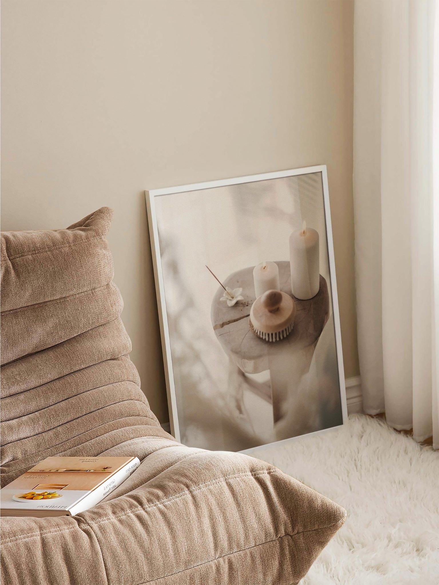Calming Candles Poster
