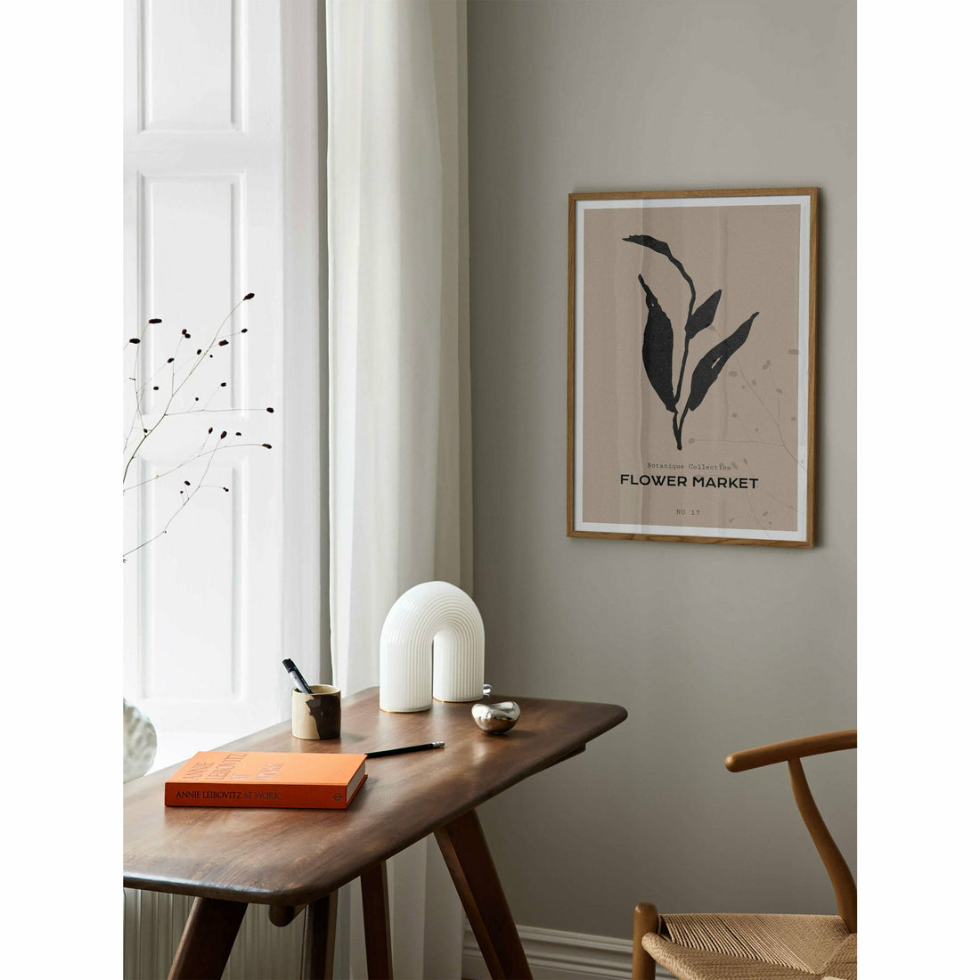 Flower Market Stem Poster
