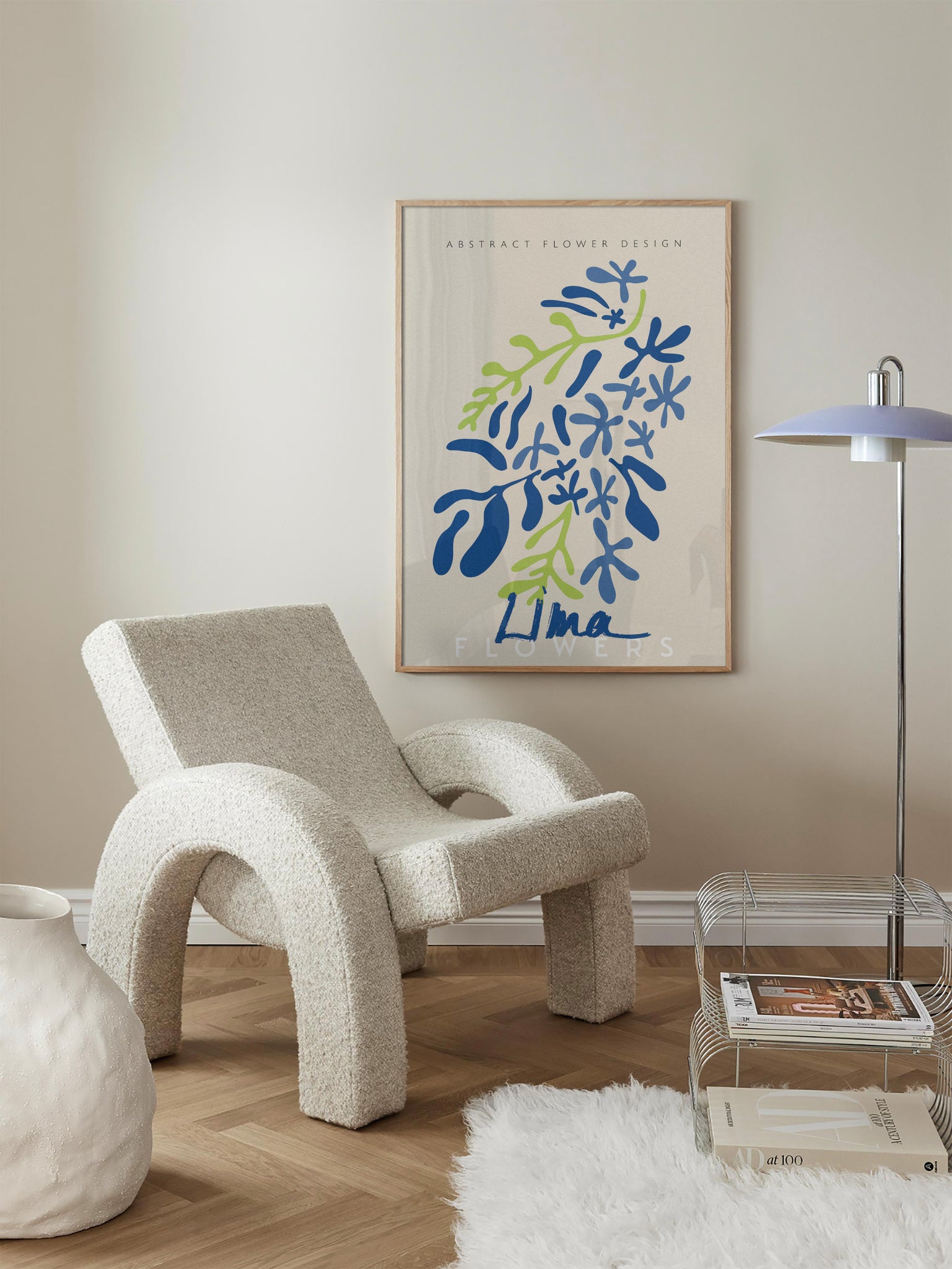 Lima Flowers Poster