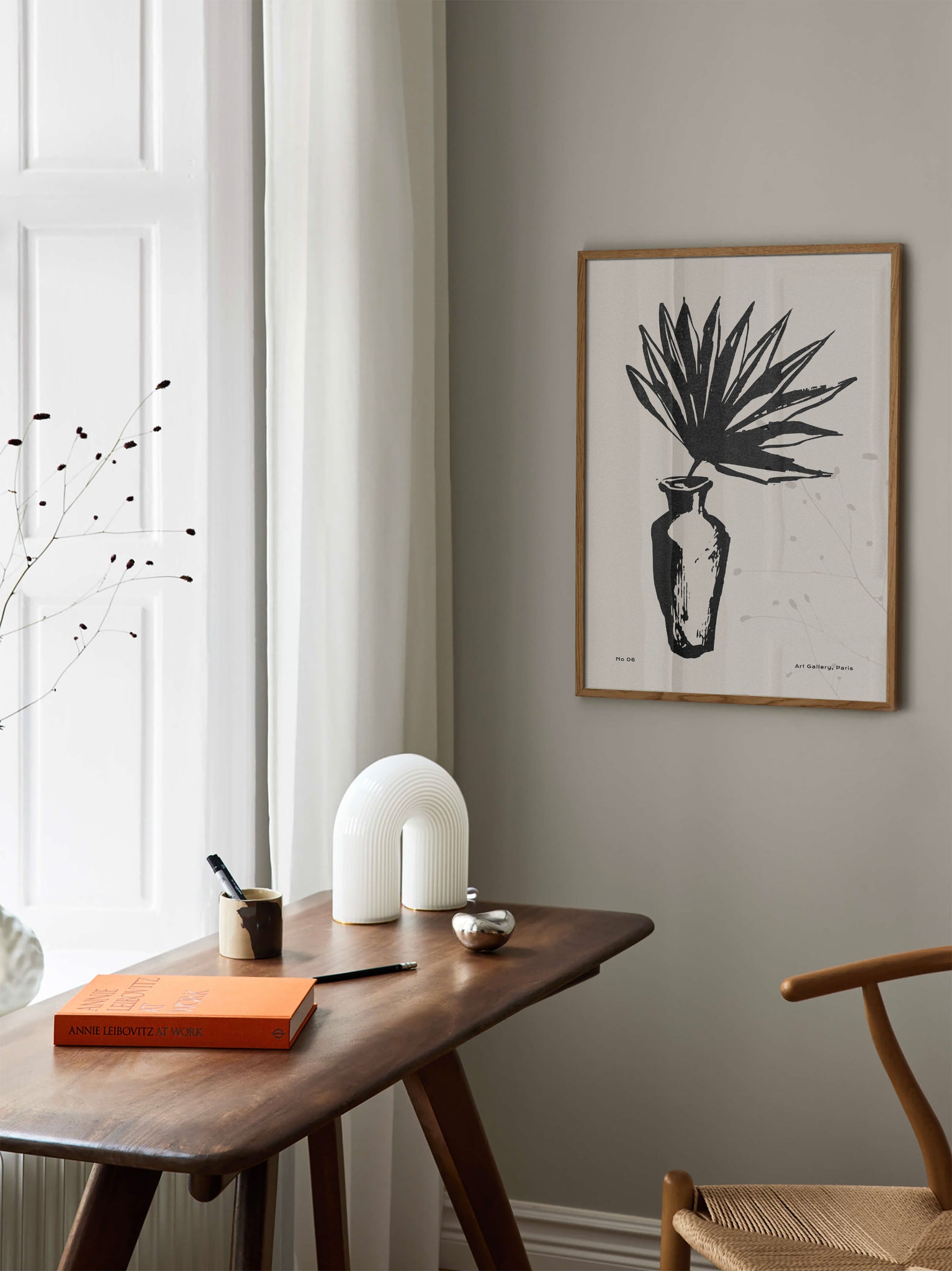 Black & White Plant
