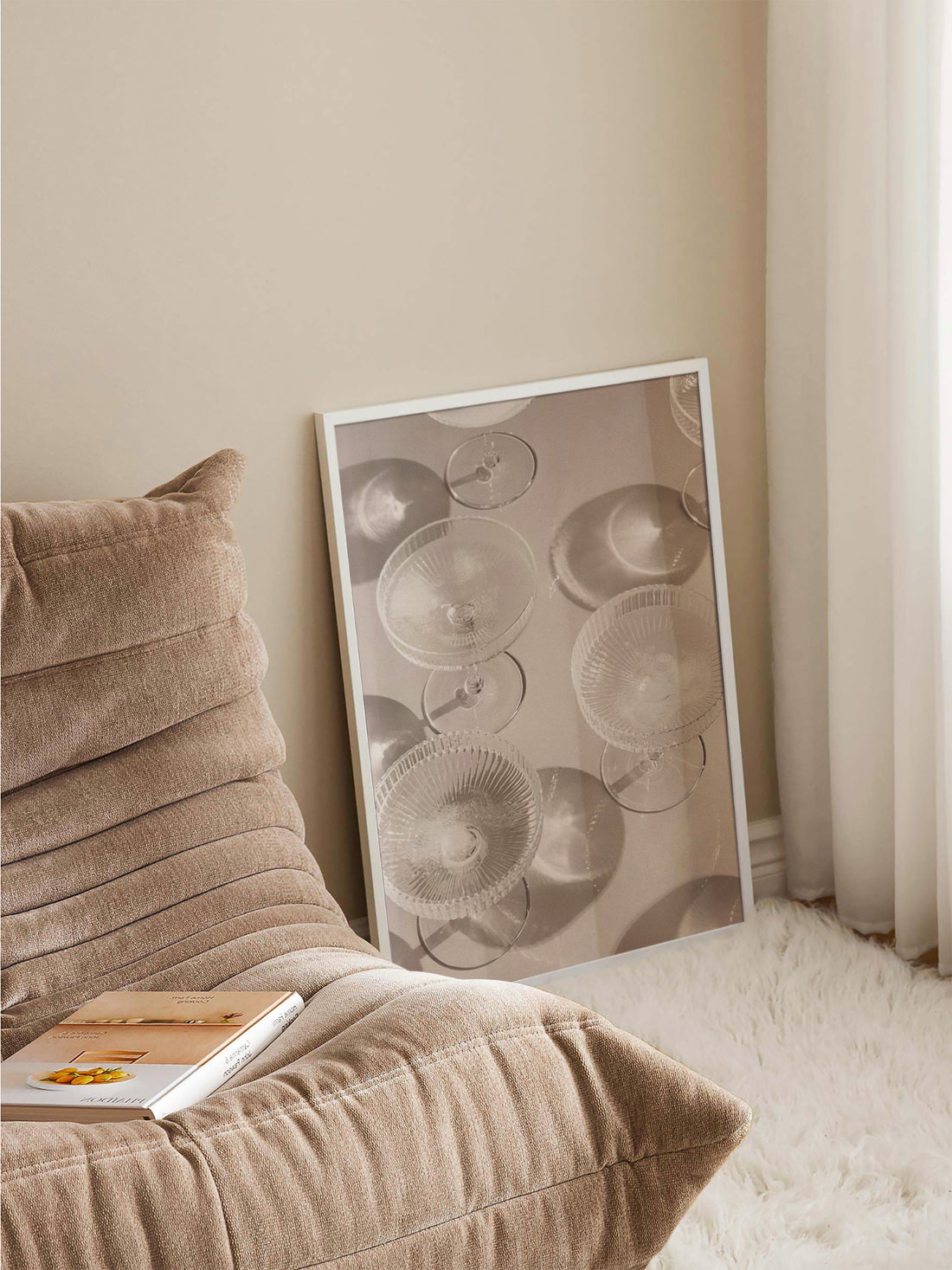 Champagne Glass Wallpaper